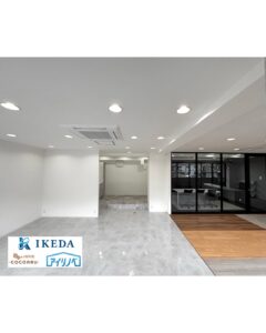 事務所　ショールーム　工事